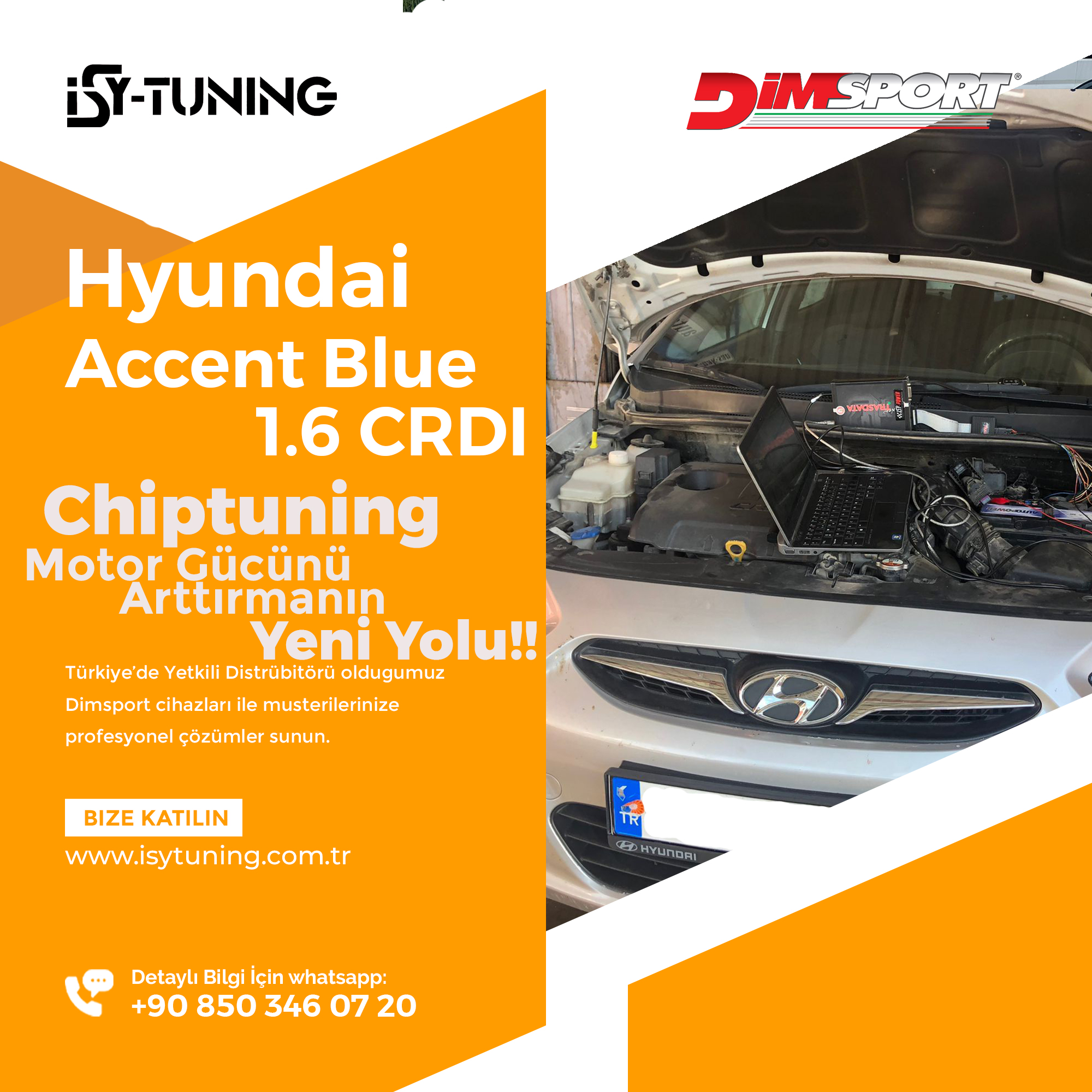 Hyundai Accent 1.6 CRDI chiptuning