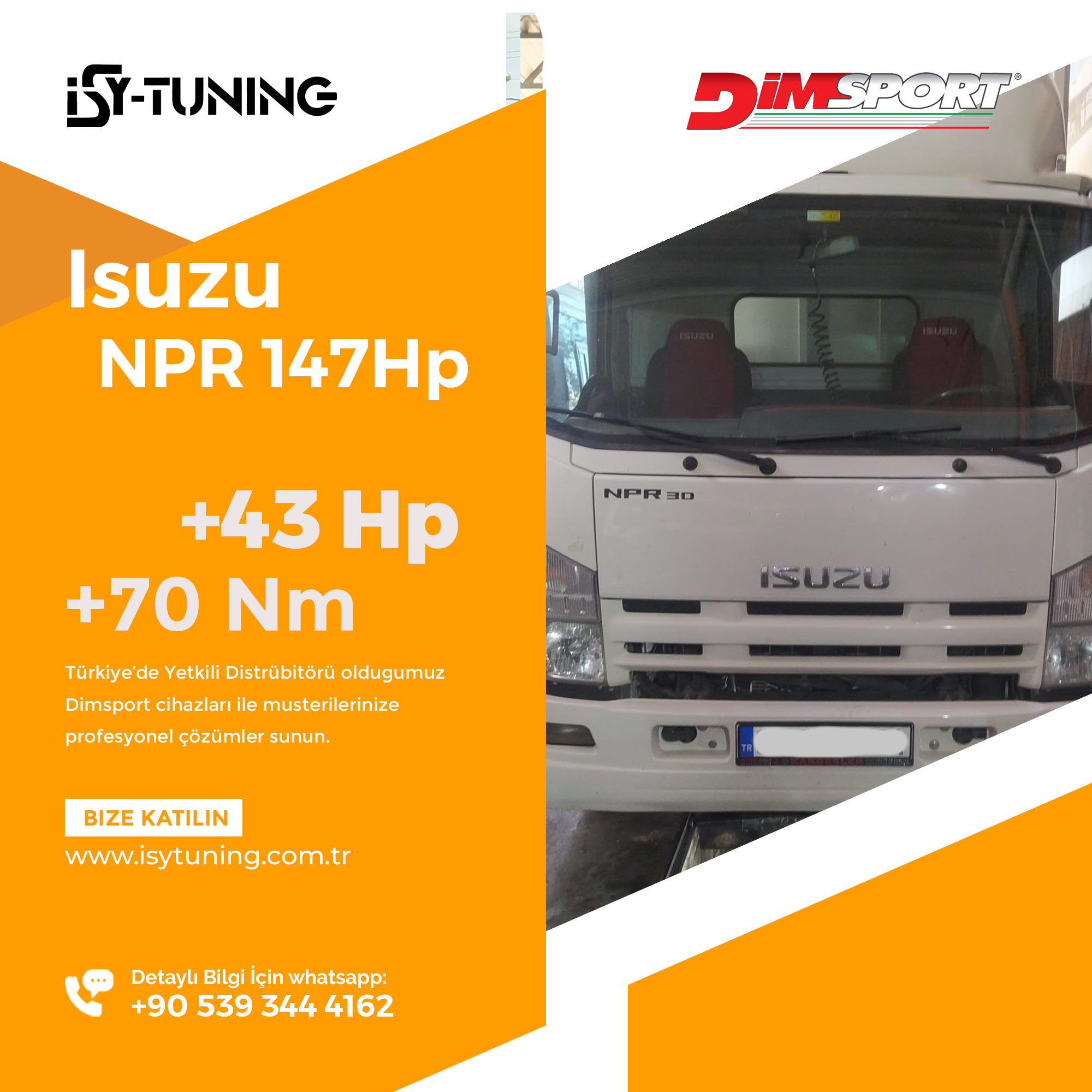 Isuzu NPR Chiptuning